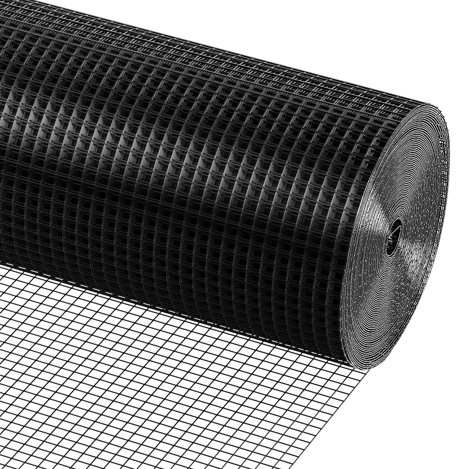 Hardware Cloth, 48'' X 100' Galvanized Wire Mesh Roll, 19 Gauge Chicken Wire Fence Roll, Vinyl Coating Metal Wire Mesh For Chicken Coop Barrier, Rabbit Snake Fences, Poultry Enclosures_maomaolike.com